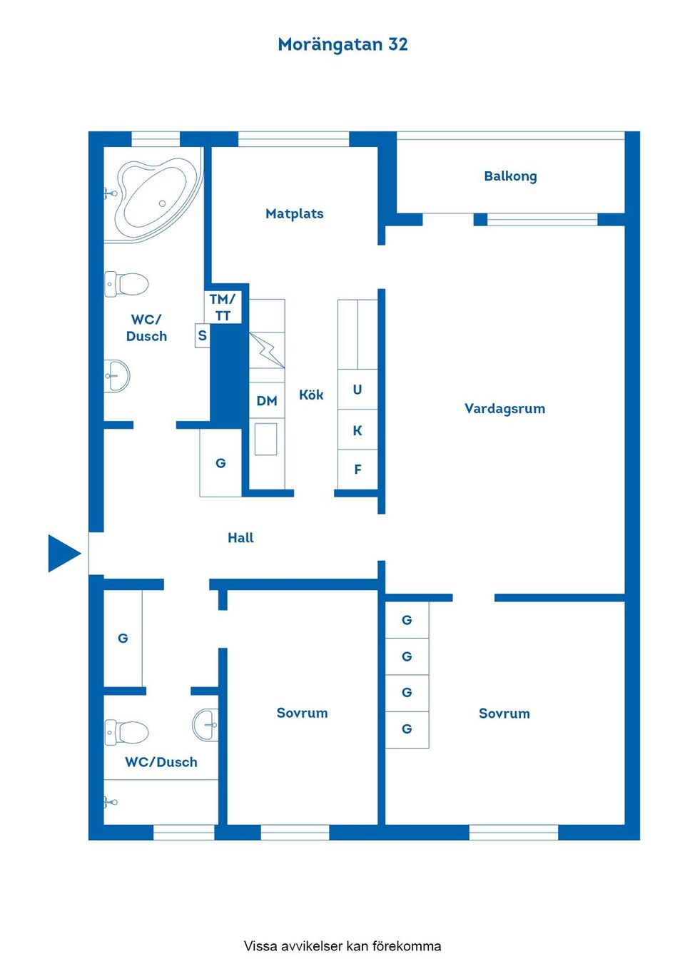 Bostadsrätt, Blockstensgatan 23, Vilbergen, Norrköping