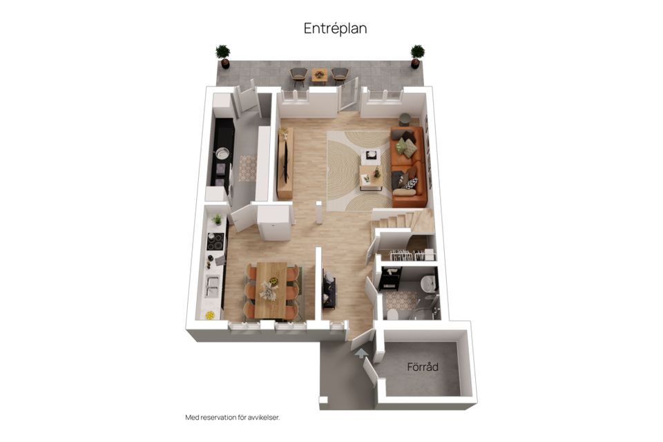 Radhus, Slånbärsvägen 11B, Sigtuna - Pilsbo, Sigtuna
