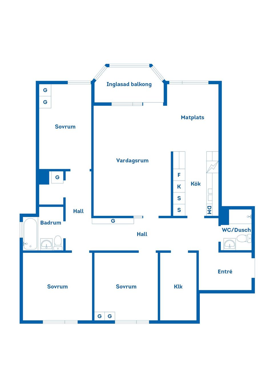 Bostadsrätt, Engelbrektsgatan 11C, Centralt, Örebro