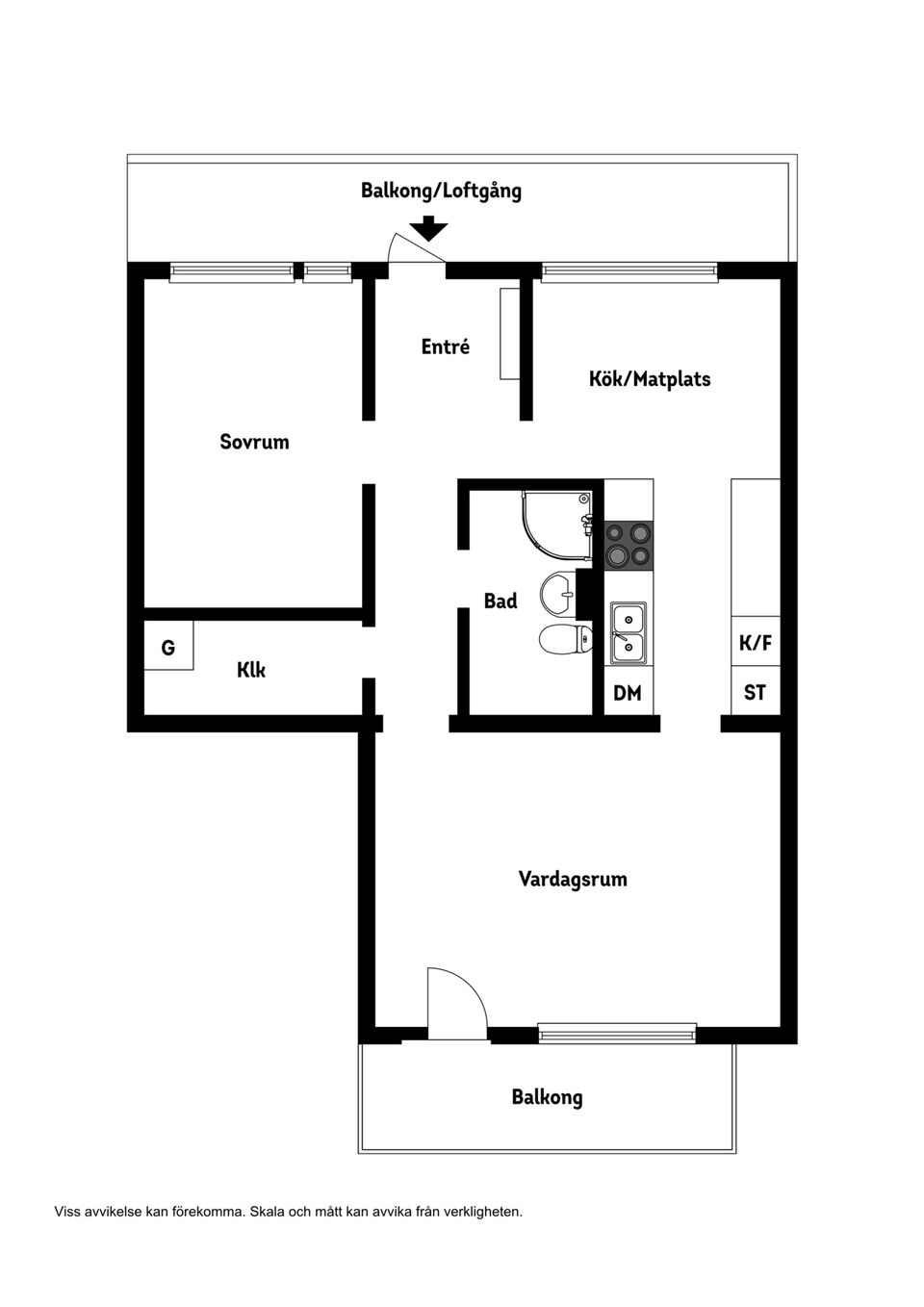 Bostadsrätt, Vickervägen 93, Lillsjön, Östersund