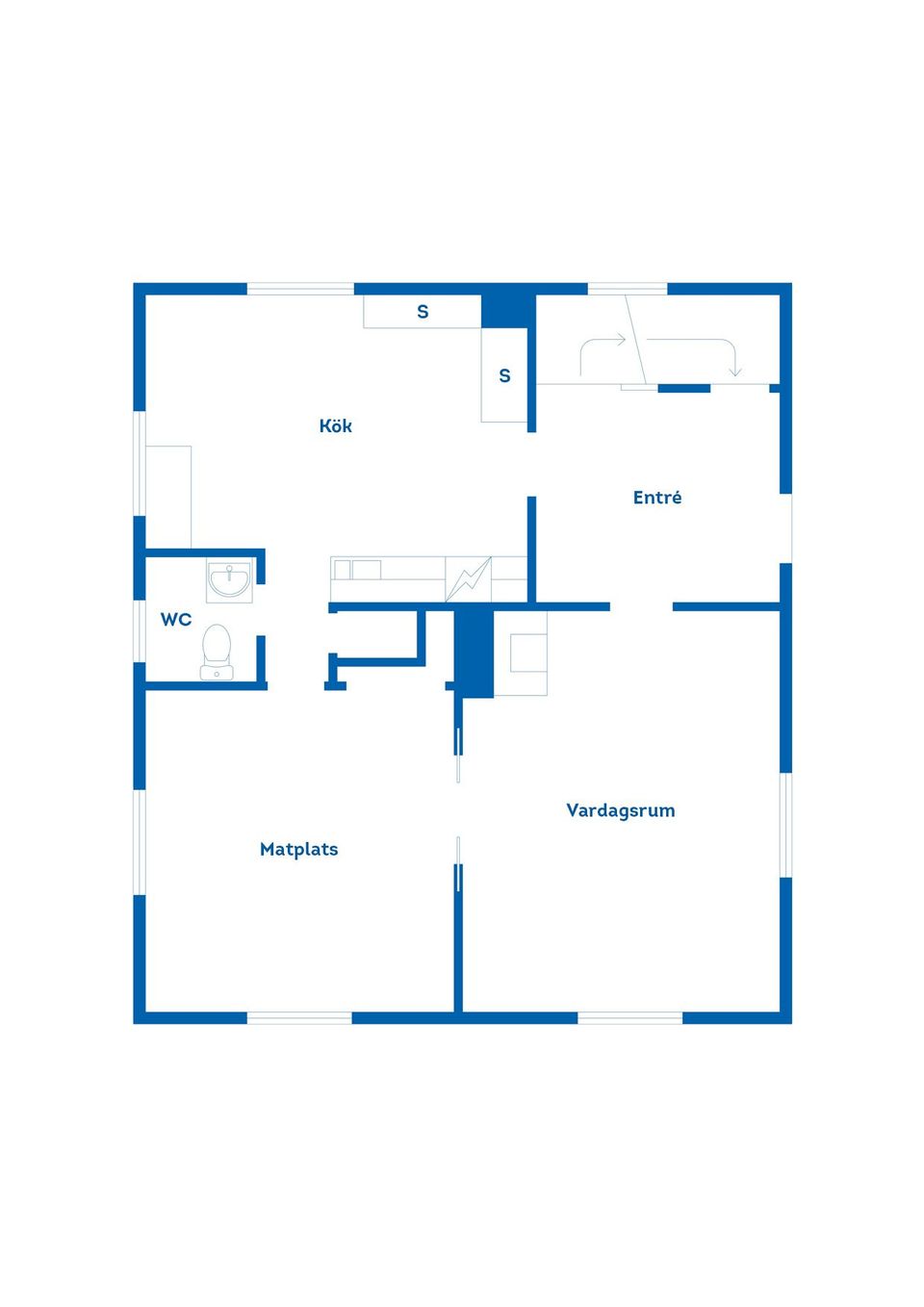 Villa, Overgattu 15, Siljansnäs, Leksand