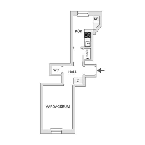 Bostadsrätt, Eldarvägen 4, Gröndal, Stockholm