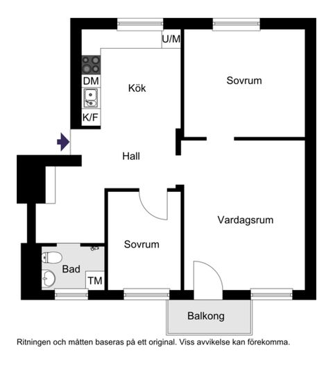 Bostadsrätt, Bäckaskiftsvägen 66, Enskede - Stureby, Stockholm