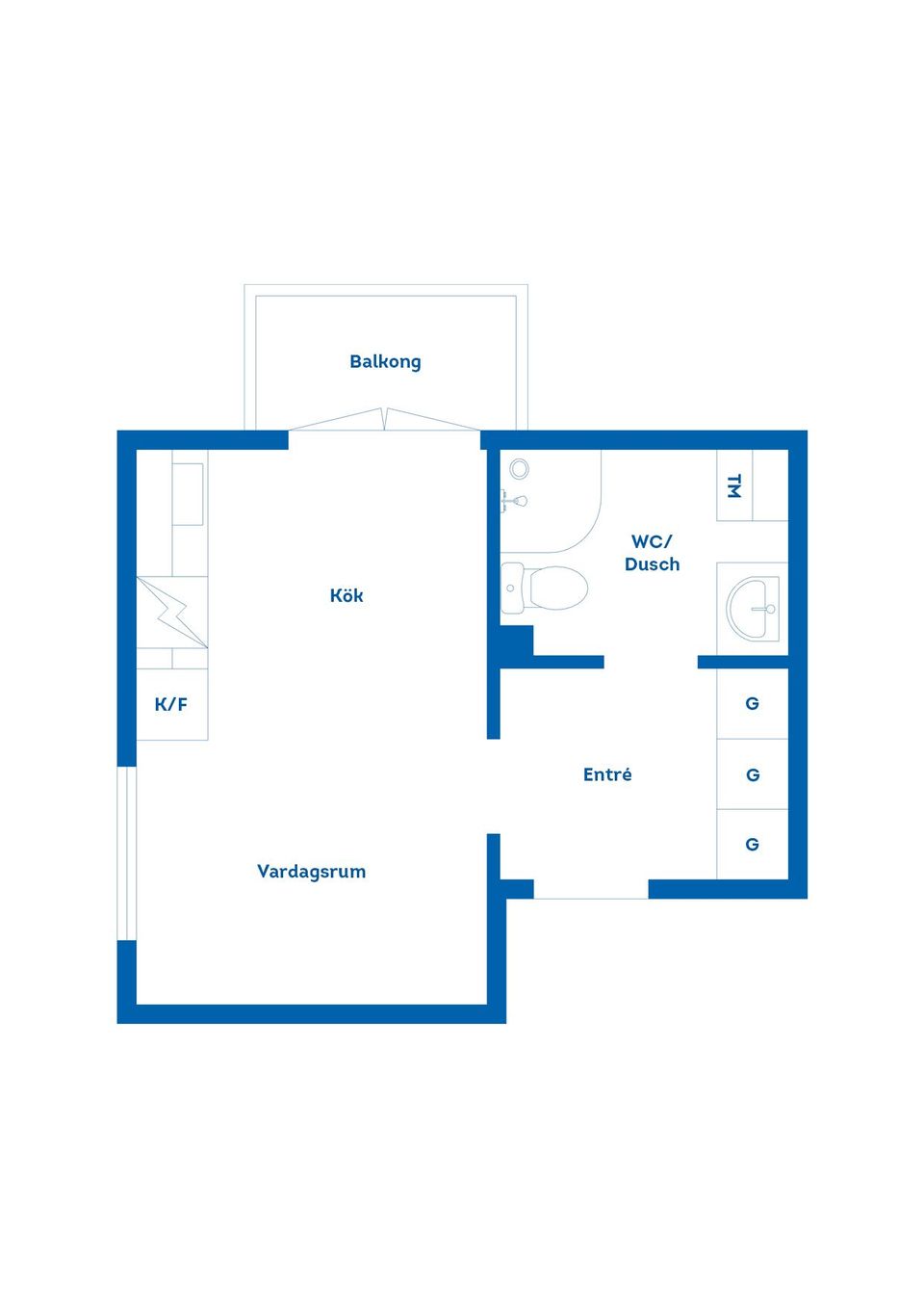 Bostadsrätt, Östsvängen 1A, Valla, Linköping