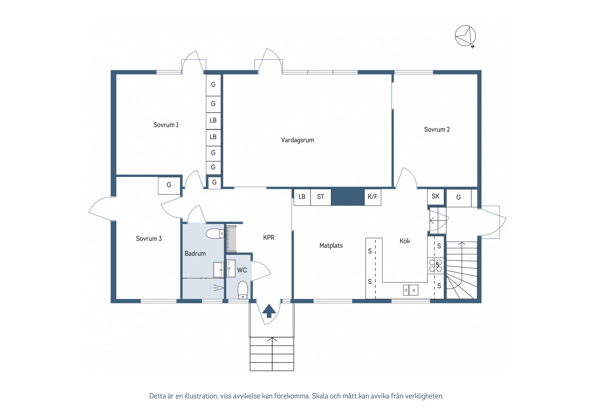 Villa, Östra Tämnarvägen 14, Tierp
