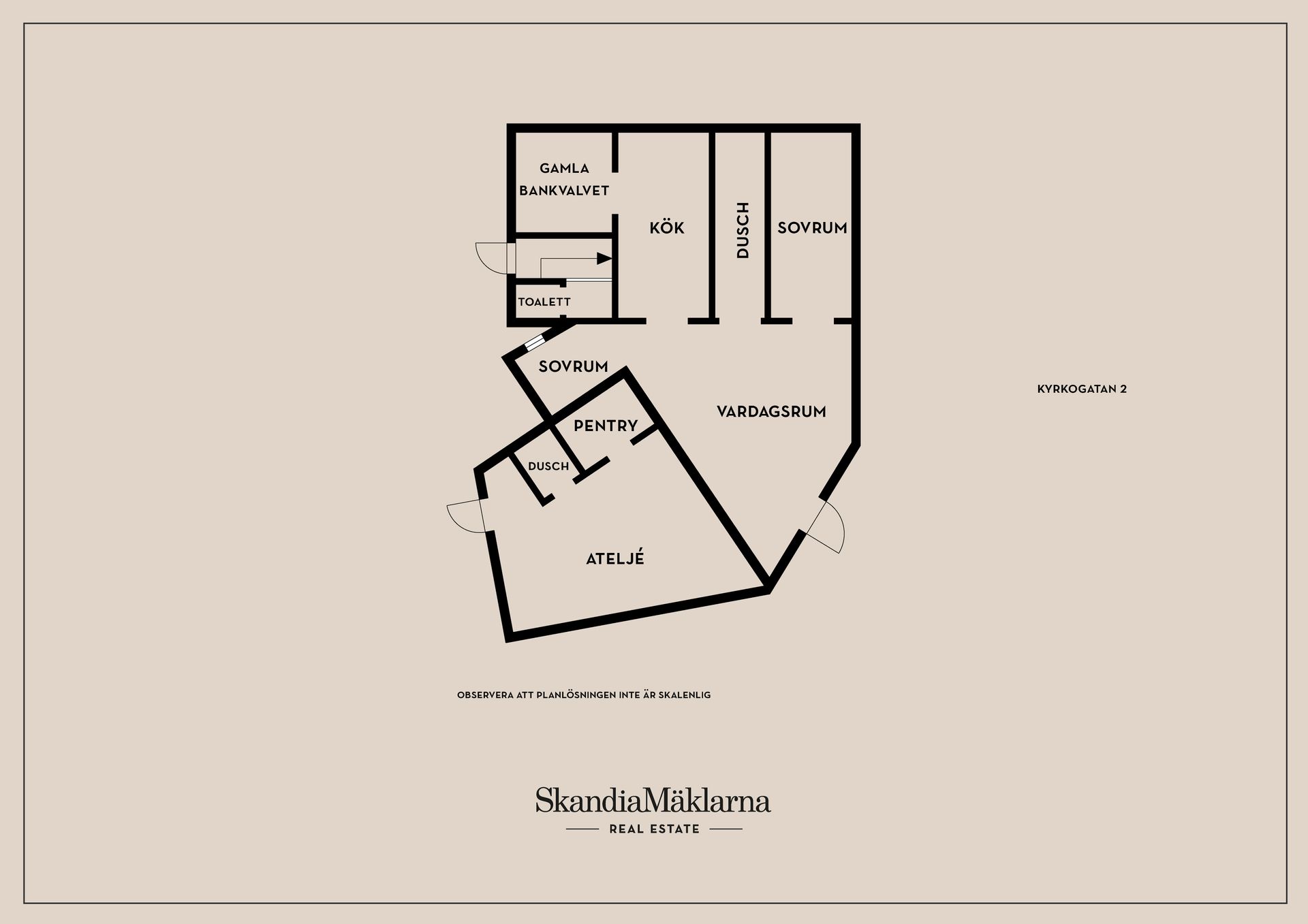 Villa, Kyrkogatan 2, Centrum, Hällefors