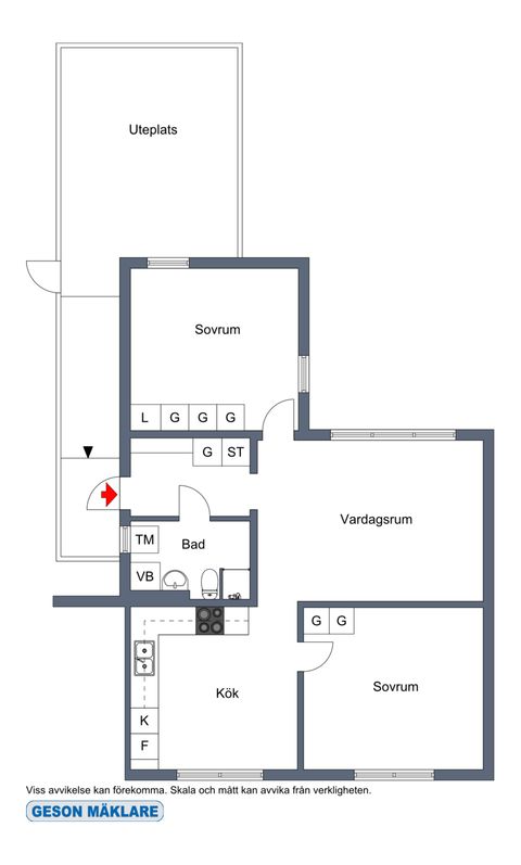 Bostadsrätt, Dianastigen 3B, Rimbo - Västertorp, Norrtälje