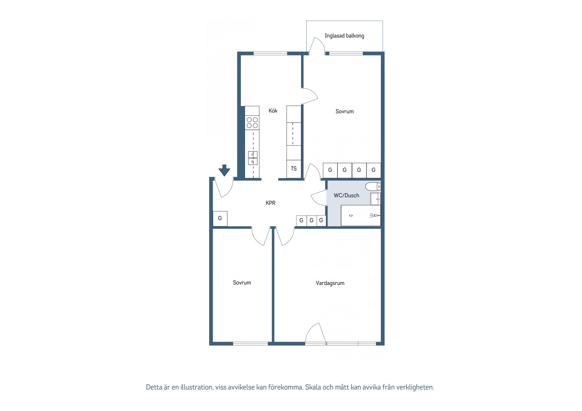 Bostadsrätt, Havstenavägen 30D, Havstena, Skövde