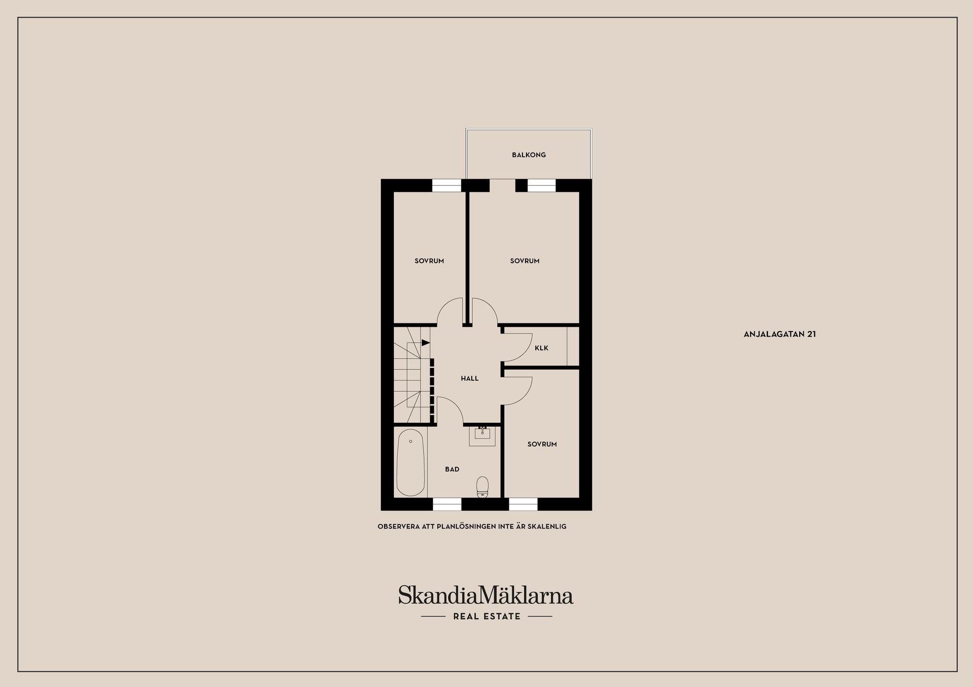 Bostadsrätt, Anjalagatan 21, Grums