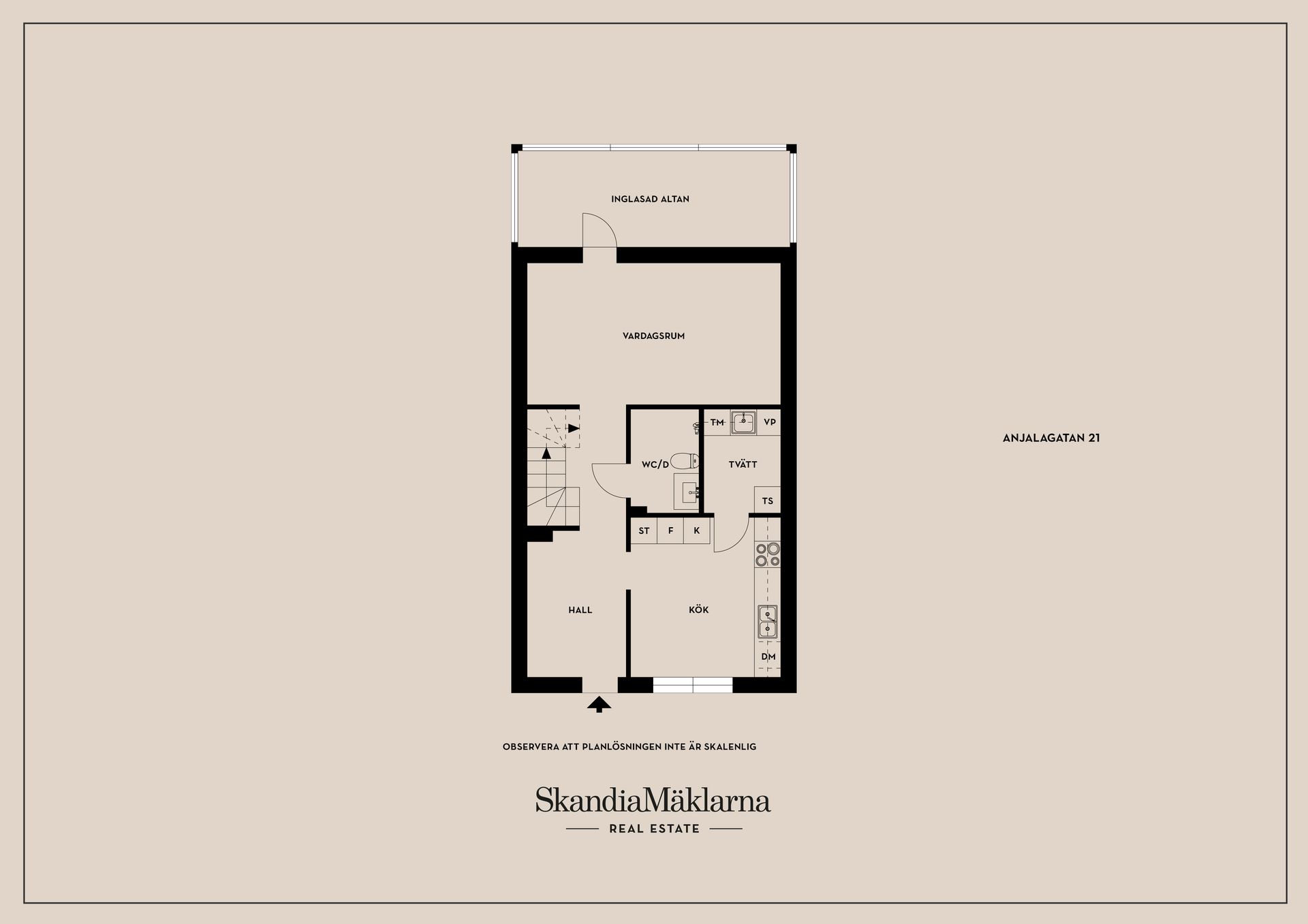 Bostadsrätt, Anjalagatan 21, Grums