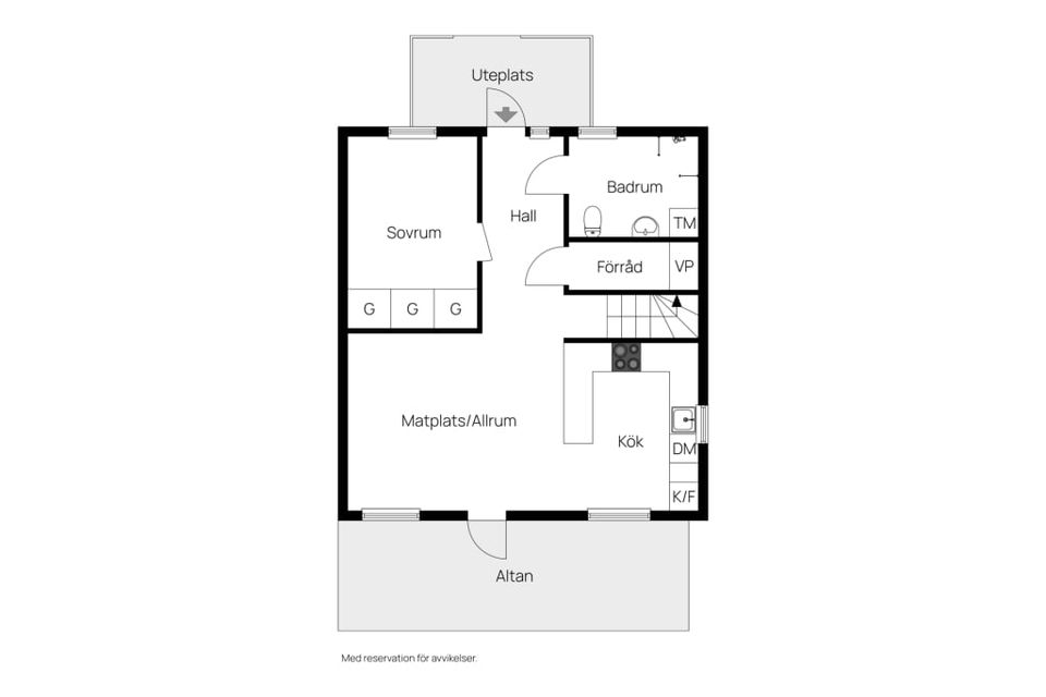 Radhus, Ulmekärrsgården 21, Grebbestad, Tanum
