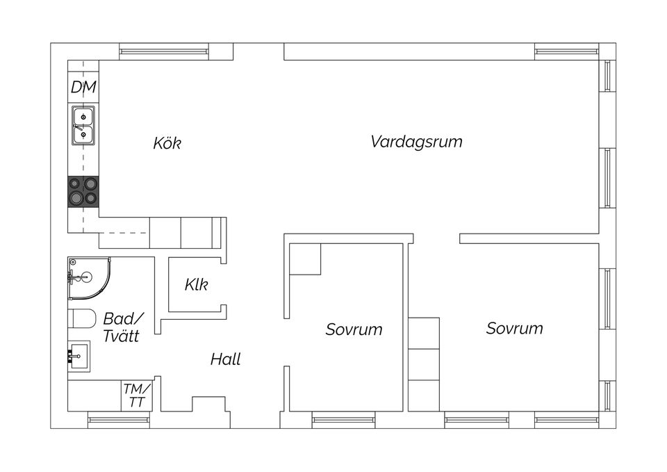 Bostadsrätt, Kaponjärsvägen 65, Koön, Kungälv