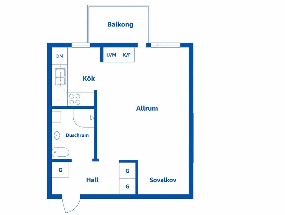 Bostadsrätt, Stegelbäcksgatan 12B, Norrtälje stad - Grossgärdet, Norrtälje