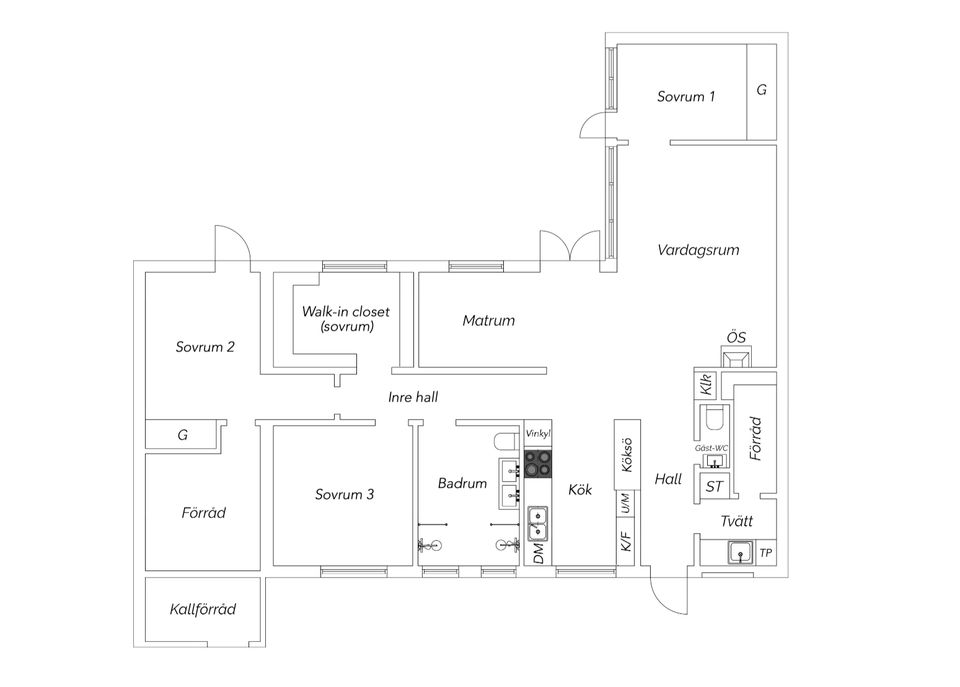 Villa, Radhus, Julebäcksgränd 6, Djupadal, Malmö