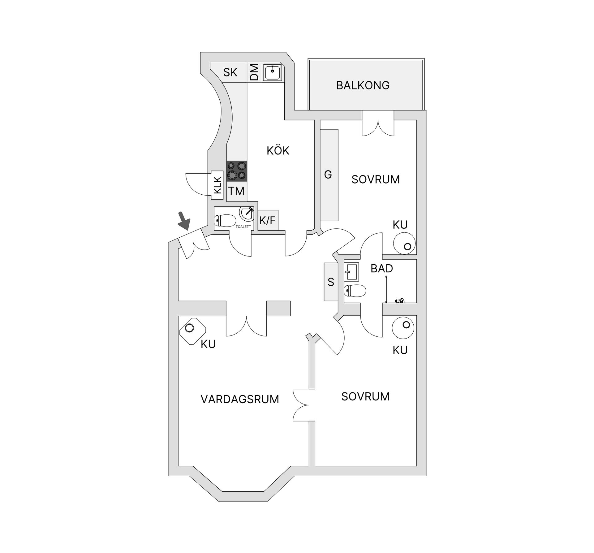 Bostadsrätt, Hagagatan 20, Vasastan Odenplan, Stockholm