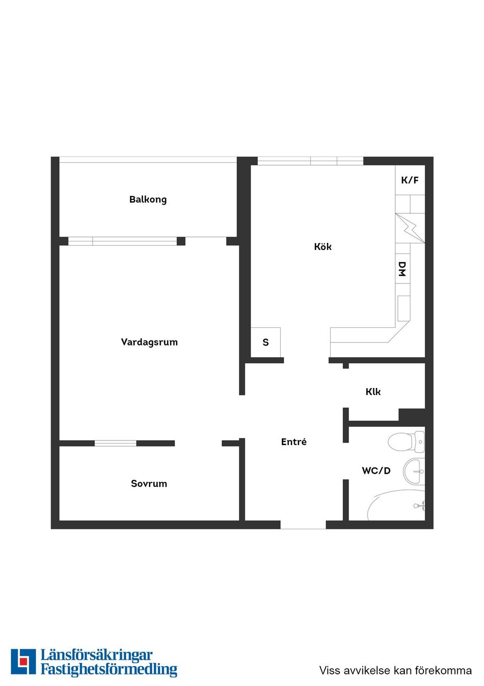 Bostadsrätt, Krutvaktargränd 36, Körfältet, Östersund