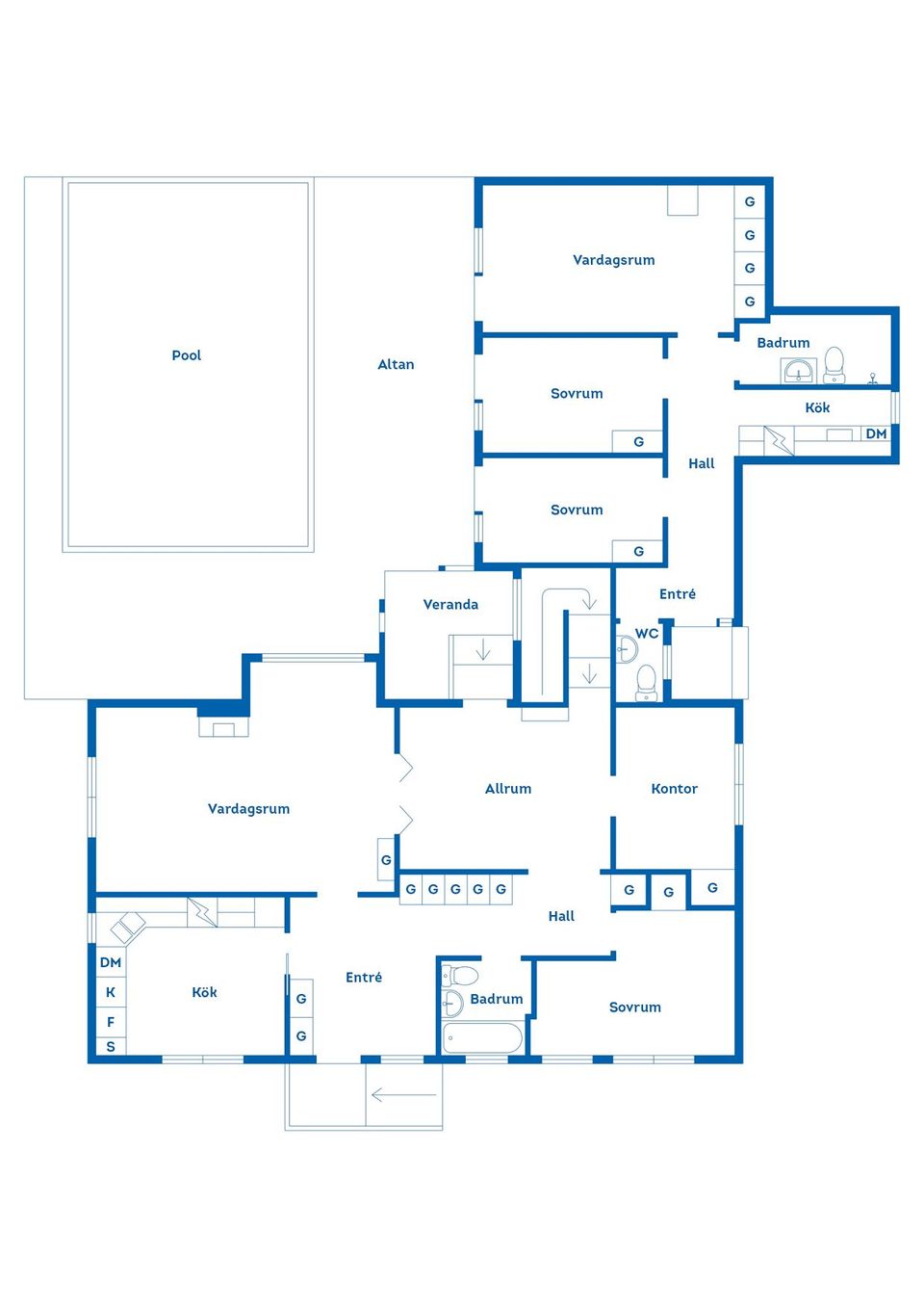 Villa, Ripgatan 13, Barhäll, Linköping