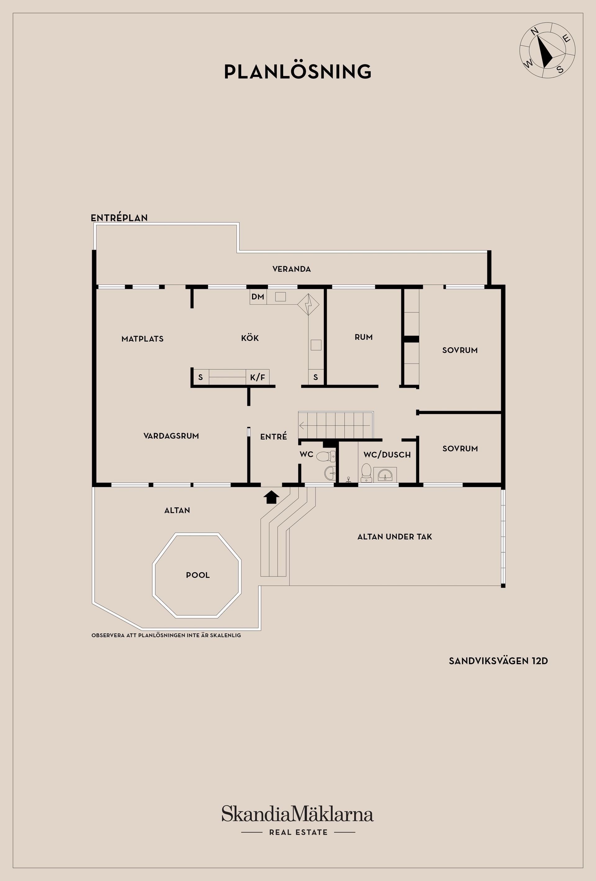 Villa, Sandviksvägen 12D, Björkvik, Katrineholm