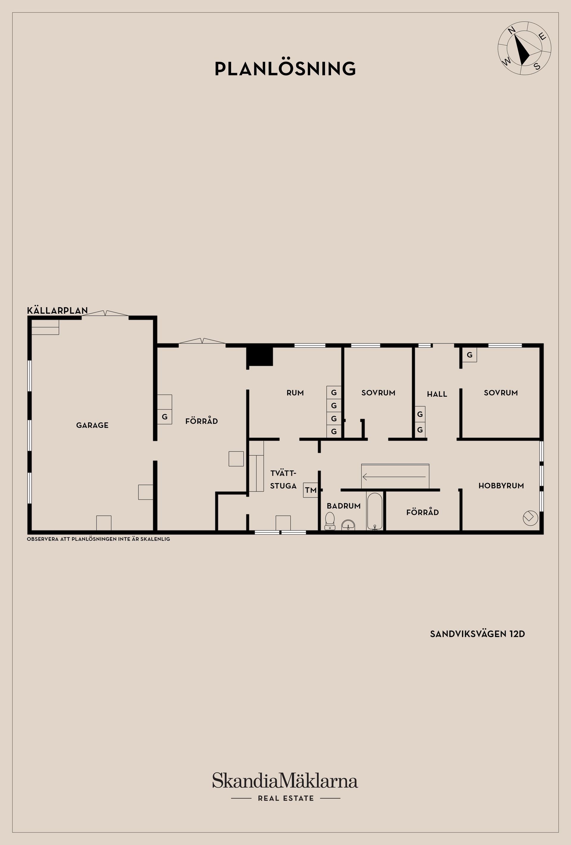 Villa, Sandviksvägen 12D, Björkvik, Katrineholm