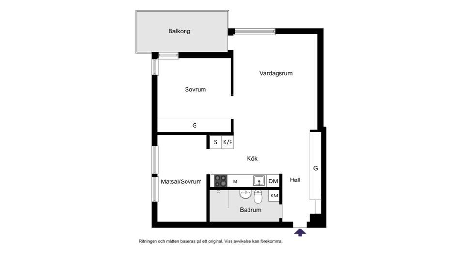 Bostadsrätt, Gröndalsvägen 181, vån 2, Gröndal - Ekensberg, Stockholm