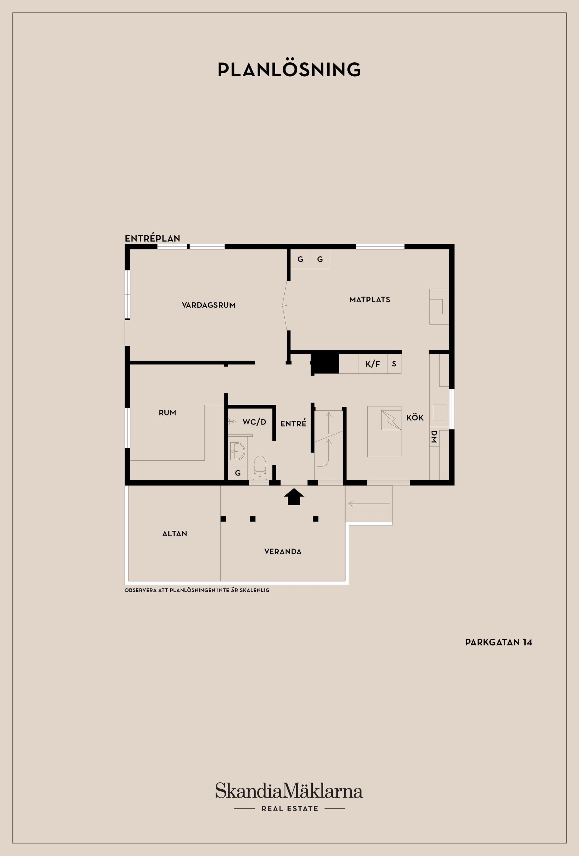 Villa, Parkgatan 14, Hälleforsnäs, Flen