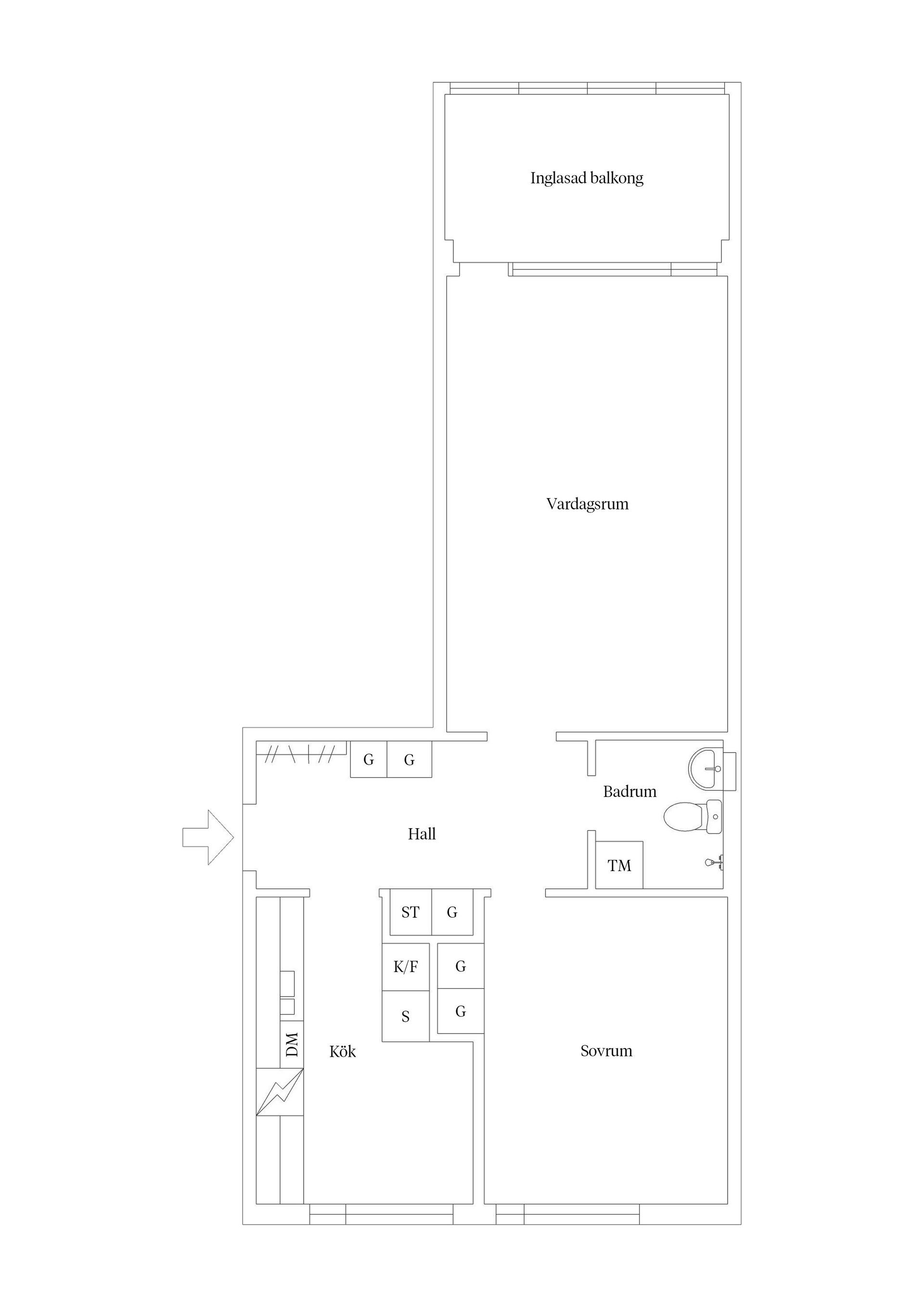 Bostadsrätt, Runvägen 3B, Berga, Kalmar