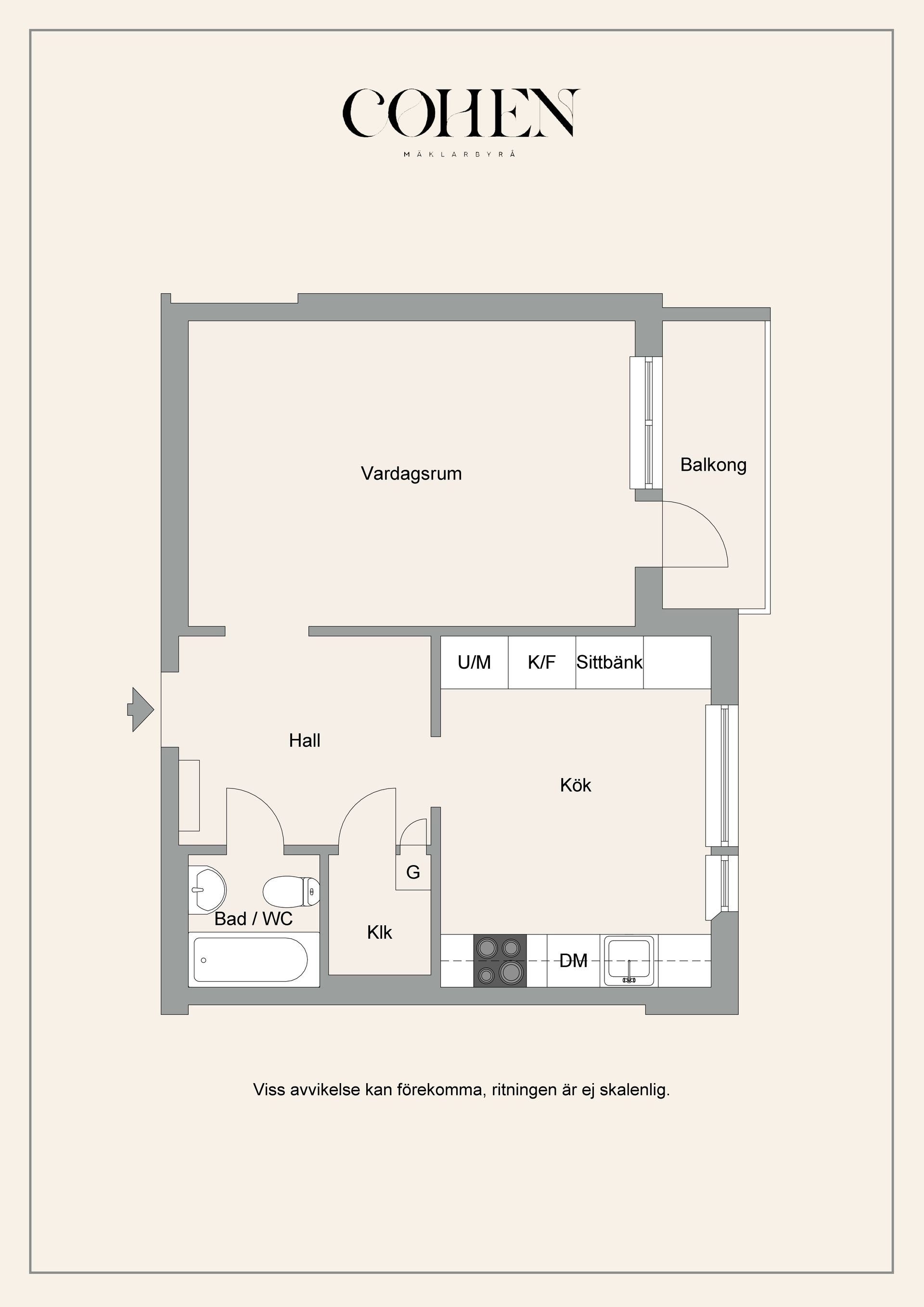 Bostadsrätt, Geijersgatan 23A, Luthagen, Uppsala