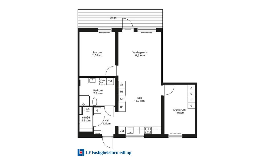 Bostadsrätt, Tegelbrukets väg 5B, Steninge Slottsby, Sigtuna