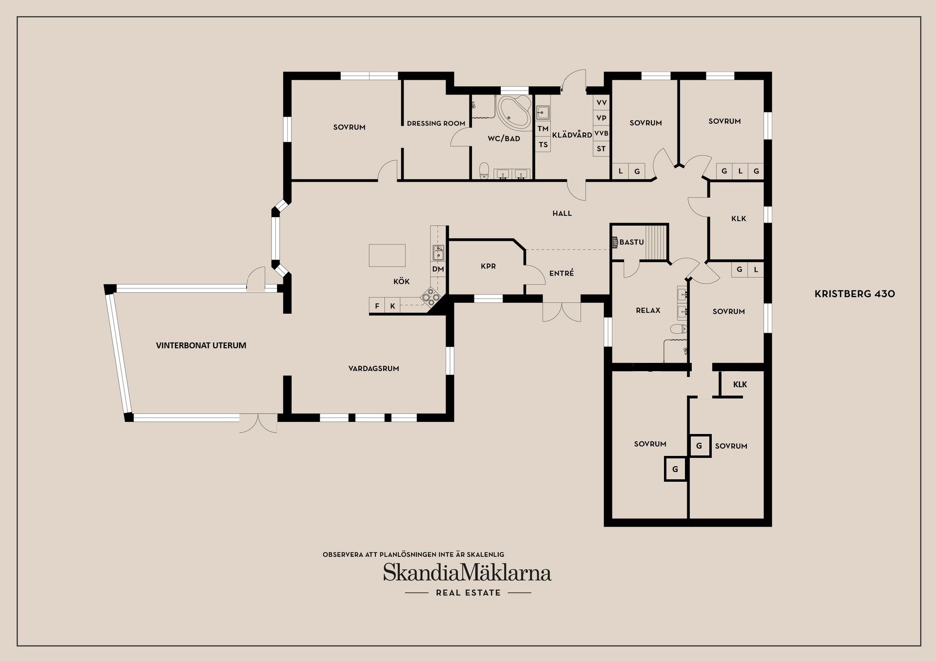 Villa, Kristberg 430, Motala
