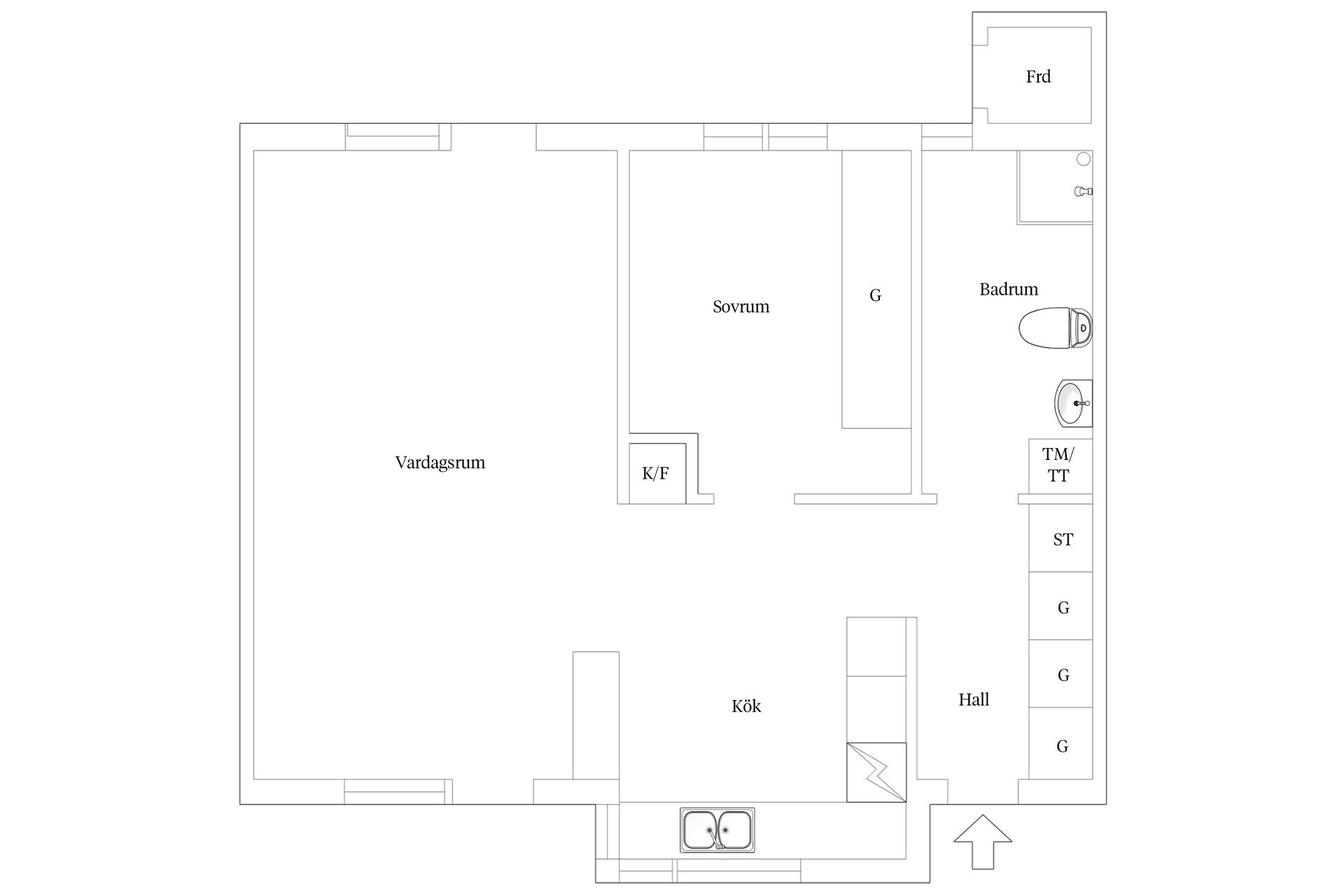 Bostadsrätt, Bredablick 6, Glumslöv, Landskrona