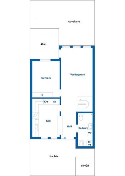 Bostadsrätt, Radhus, Märgelvägen 8D, Hemlingby, Gävle