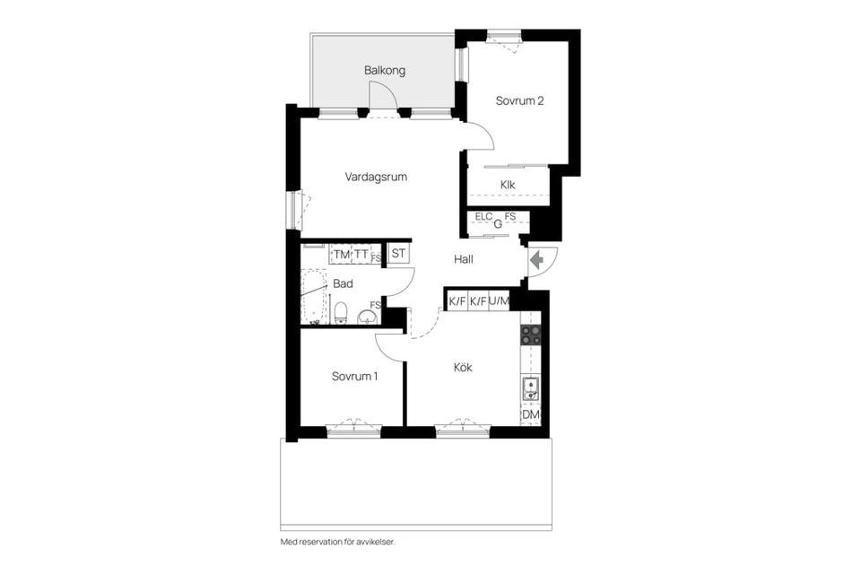 Bostadsrätt, Silverdalsstråket 11, 3 tr, Silverdal, Sollentuna