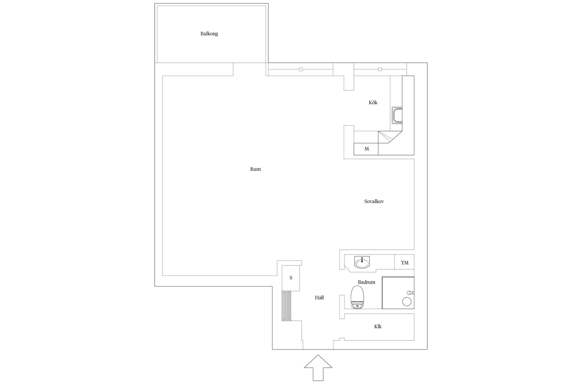 Bostadsrätt, Östra Vallgatan 59B, Lund - Centrum, Lund