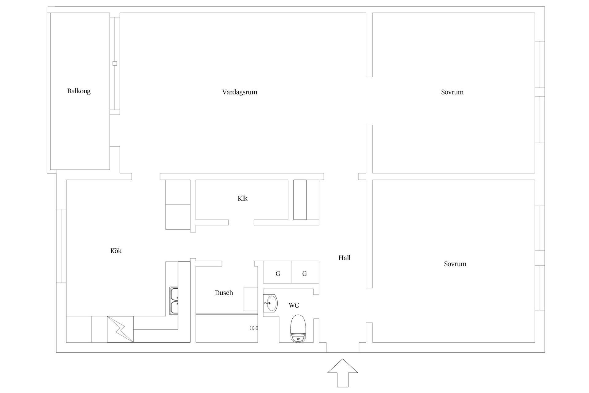 Bostadsrätt, Warholms väg 6C, Tuna, Lund