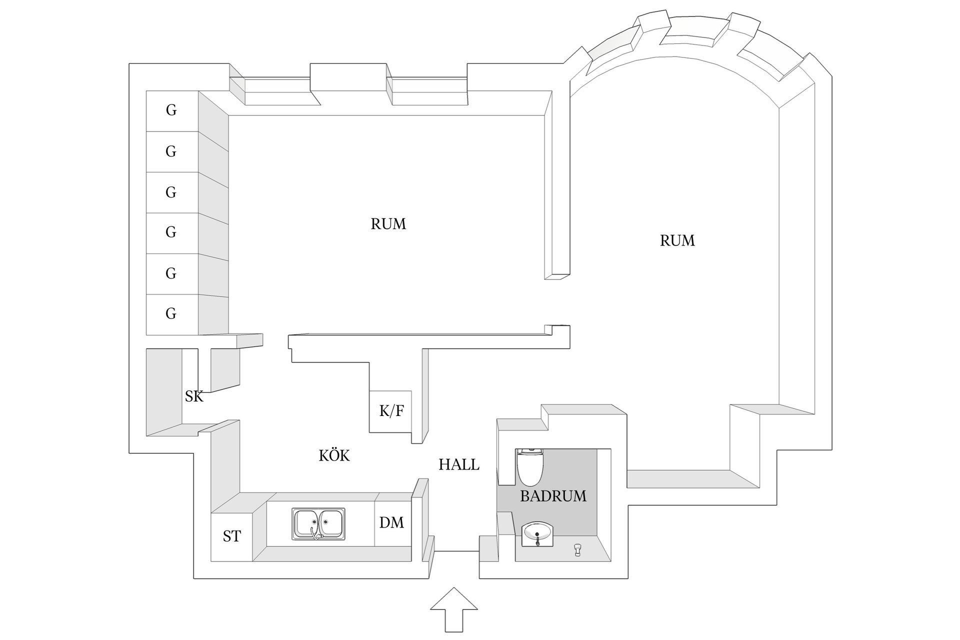 Bostadsrätt, Stora Södergatan 65, Lund - Centrum, Lund
