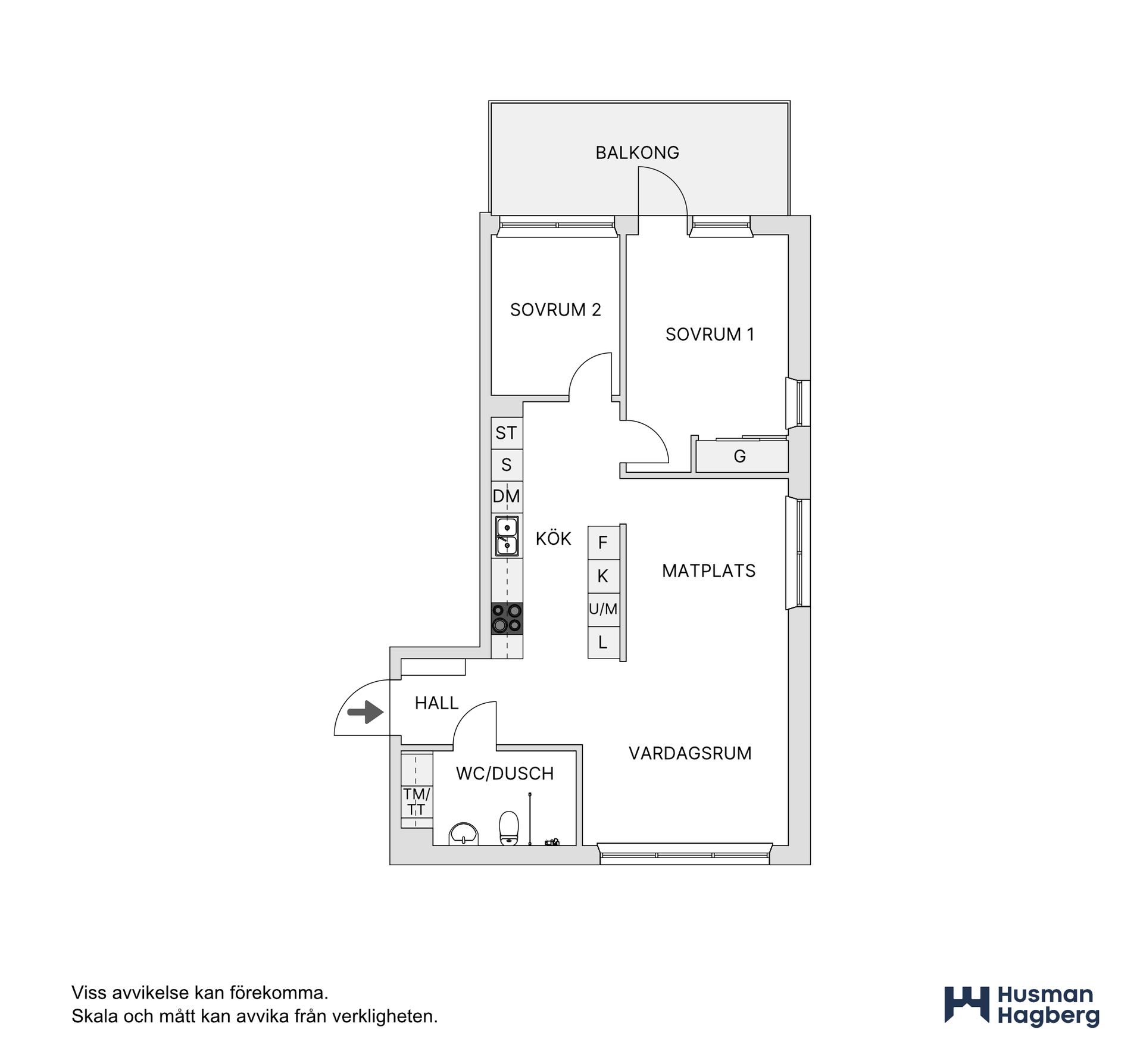 Bostadsrätt, Skärvstensgatan 24, Mariehöjd, Umeå
