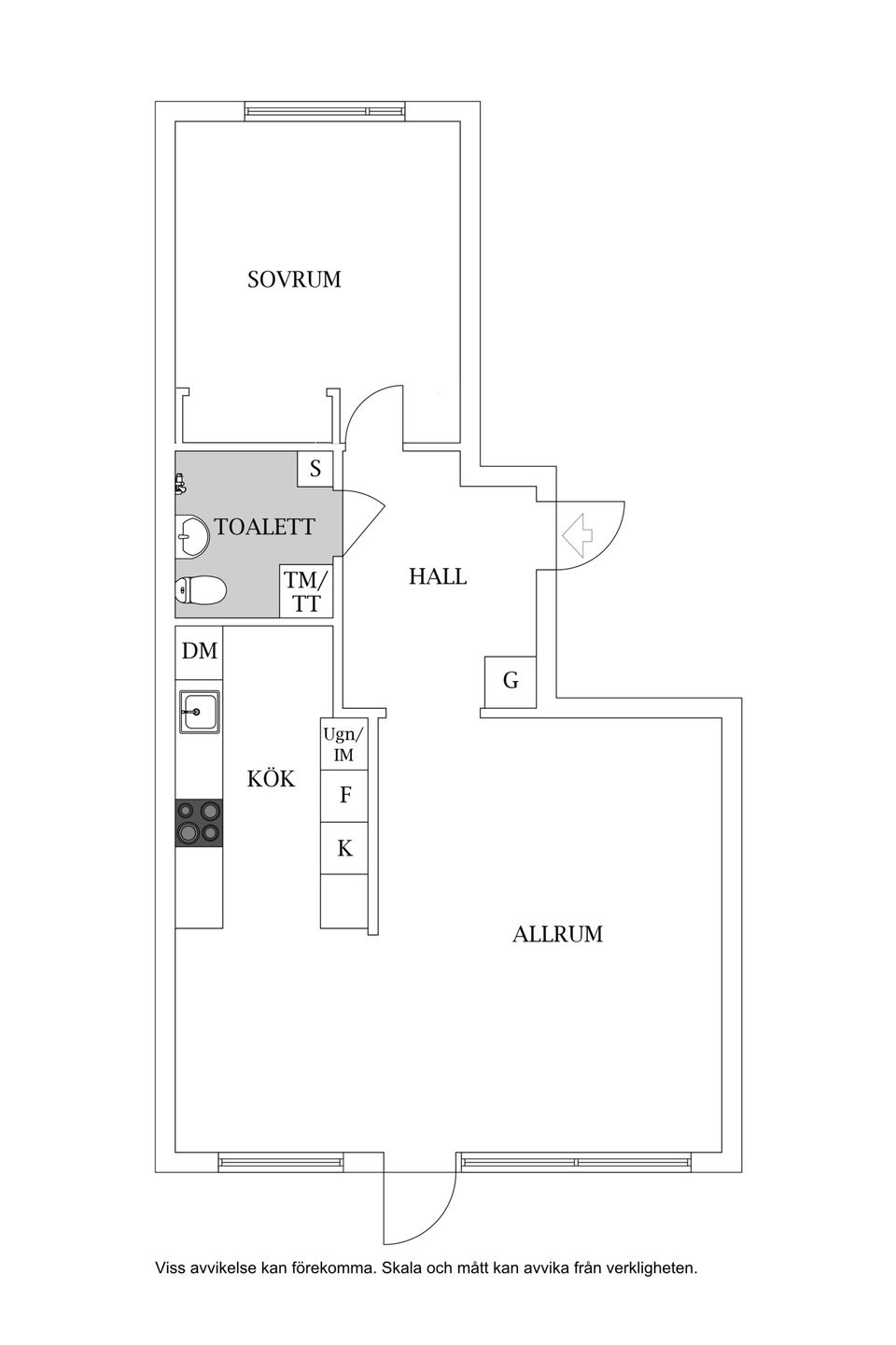 Bostadsrätt, Måsa-Brittas väg 3B, Arvidstorp, Falkenberg