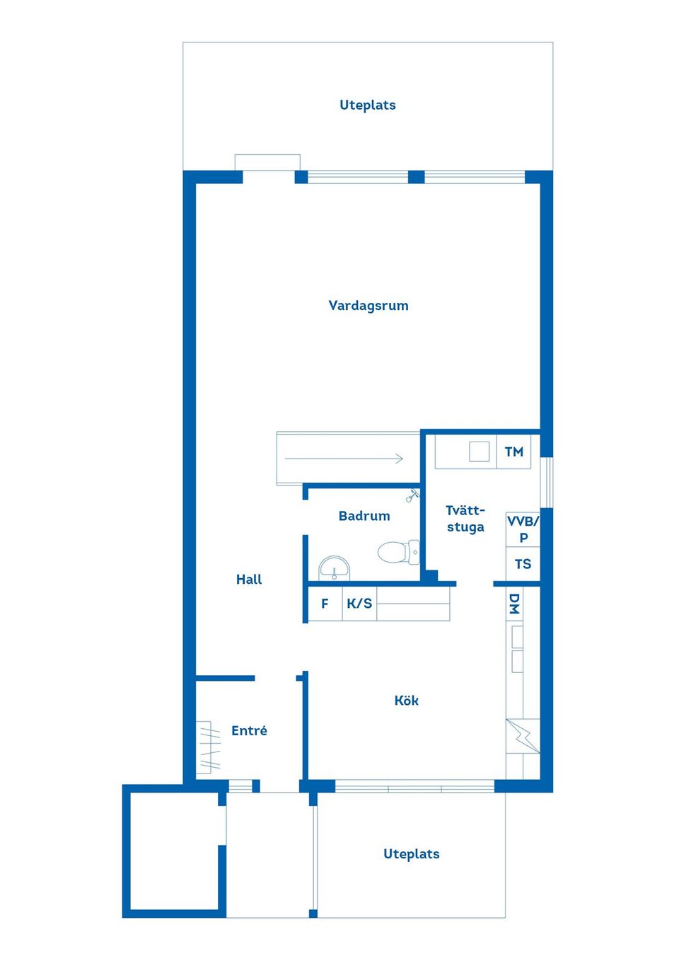 Bostadsrätt, Södra Kolarestigen 123, Ekudden, Mariestad