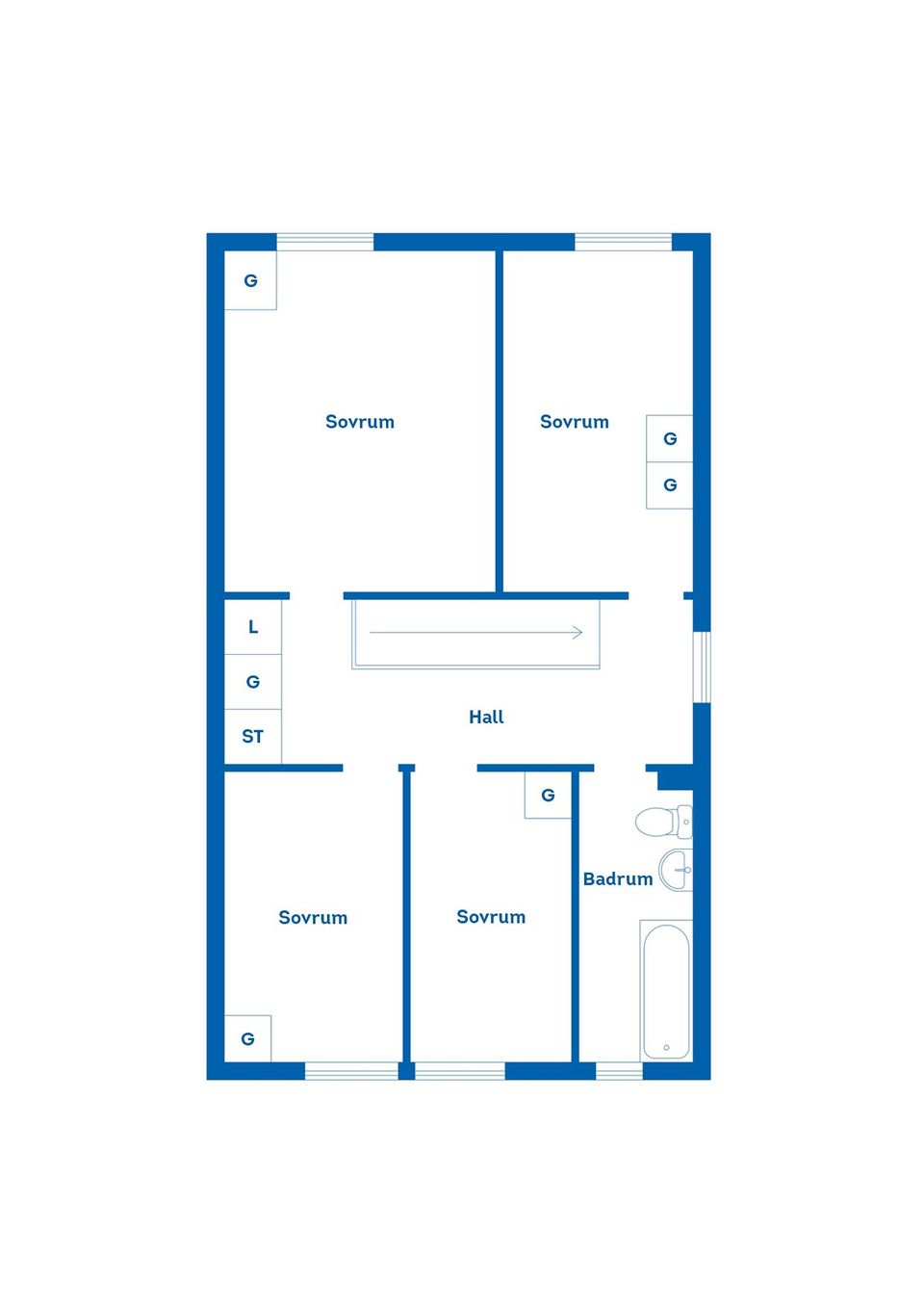 Bostadsrätt, Södra Kolarestigen 123, Ekudden, Mariestad