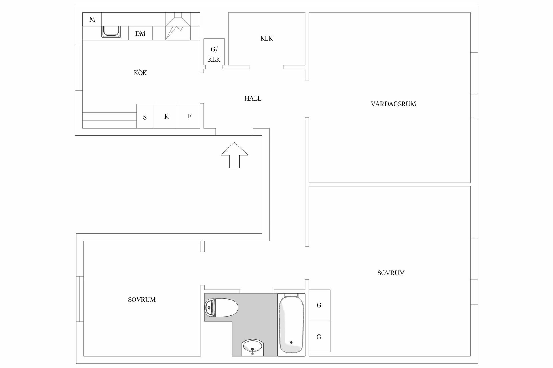 Bostadsrätt, Väderkvarnsgatan 2B, Centrala Hisingen, Göteborg