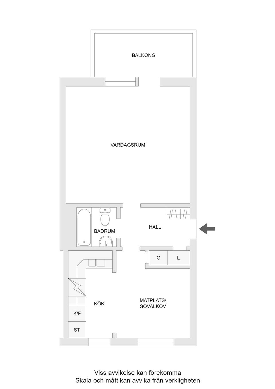 Bostadsrätt, Tunbyvägen 38C, Vega, Västerås
