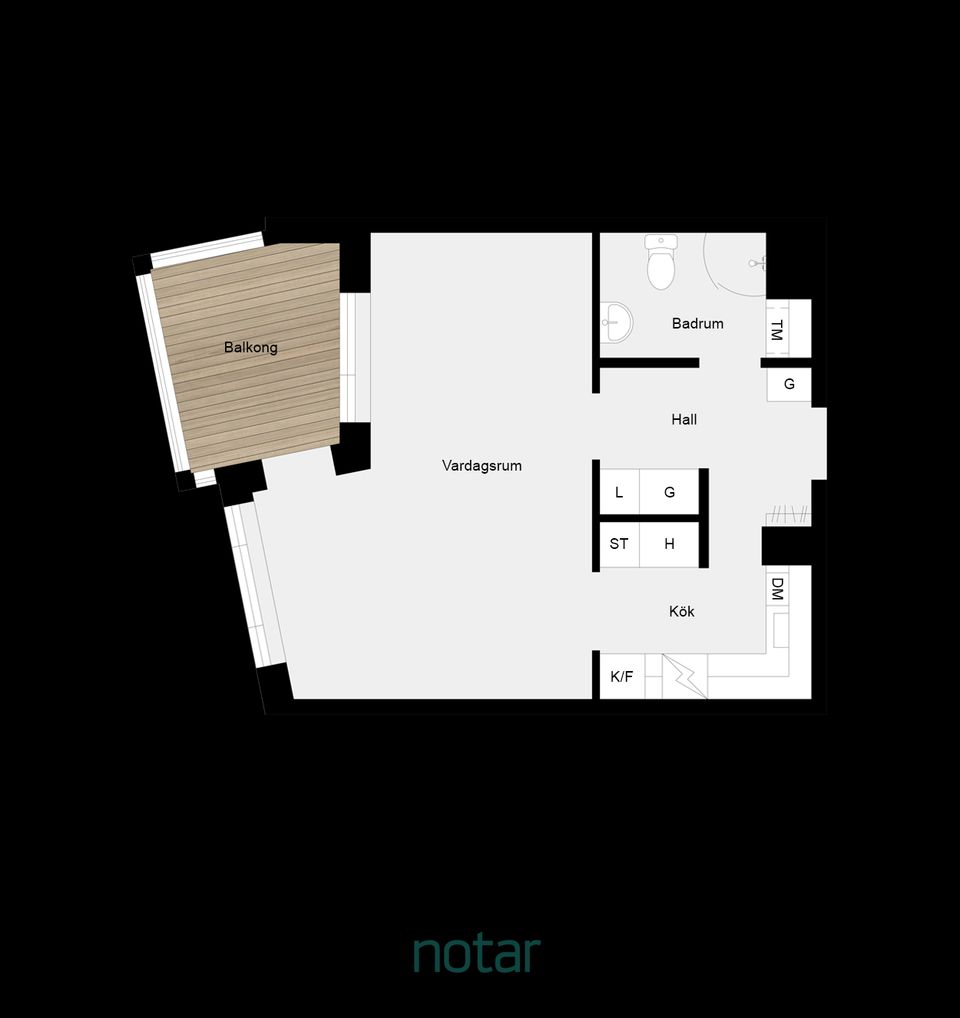 Bostadsrätt, Kanikenäsbanken 10D, Inre hamn, Karlstad