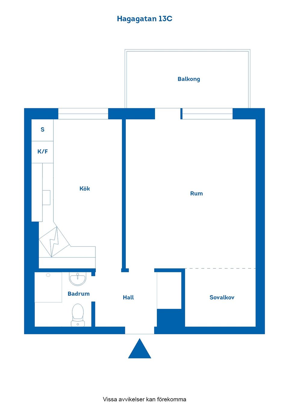 Bostadsrätt, Hagagatan 13B, Haga, Norrköping