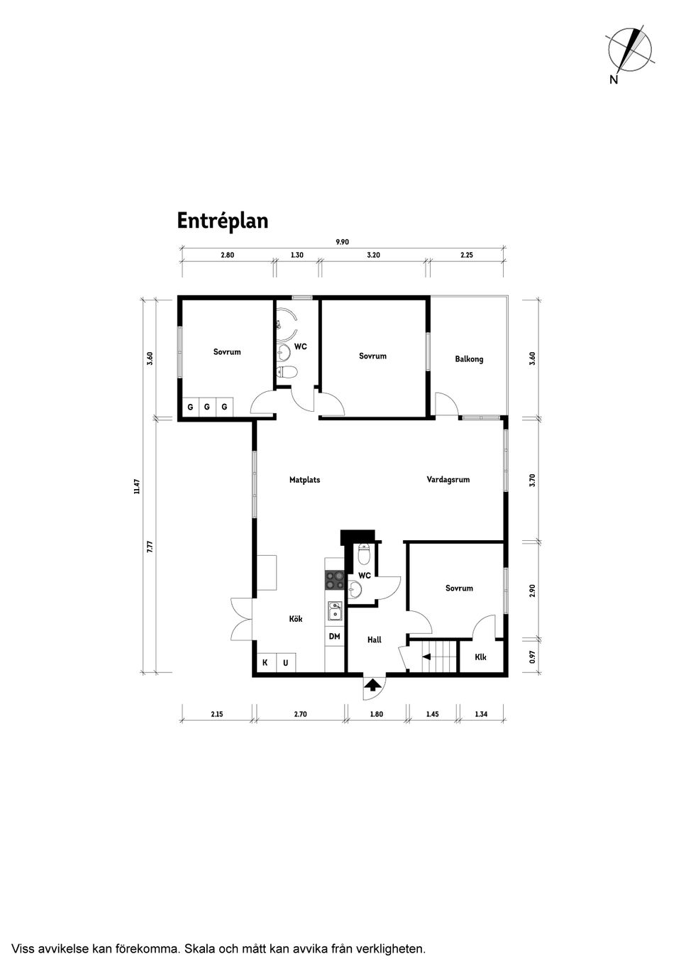 Villa, Gyllenheimsgatan 38, Lyckhem, Vänersborg