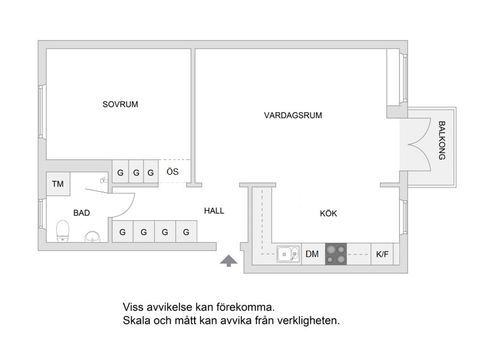 Bostadsrätt, Bergsrådsvägen 22, Bagarmossen, Stockholm