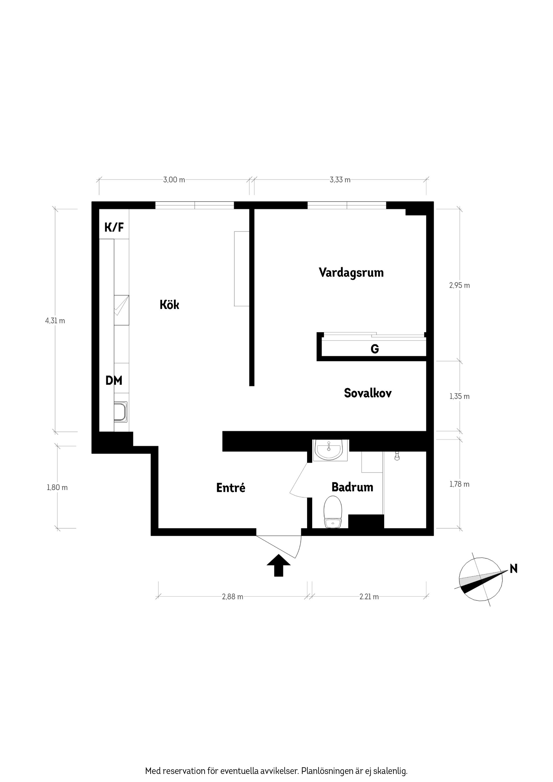 Bostadsrätt, Björcksgatan 36B, Kålltorp, Göteborg
