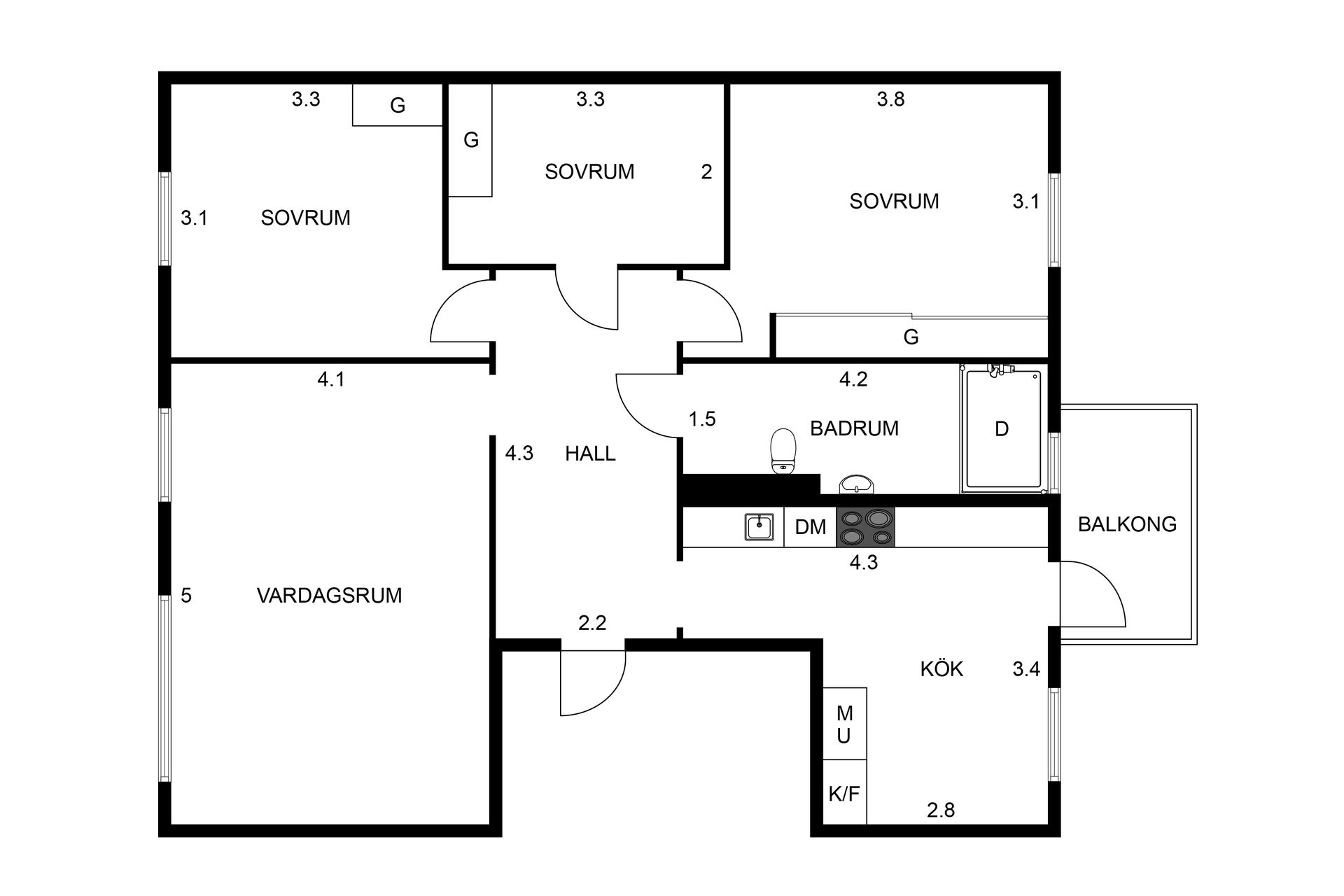 Bostadsrätt, Bokgatan 12, Torpa, Vänersborg
