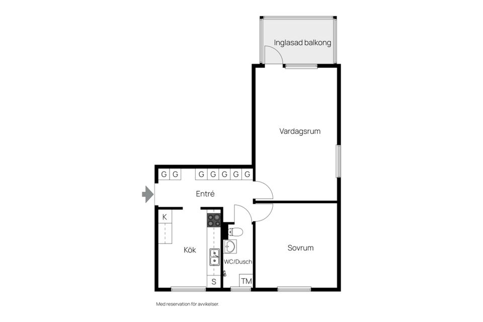 Bostadsrätt, Furuvägen 3C, Öraberget, Ludvika