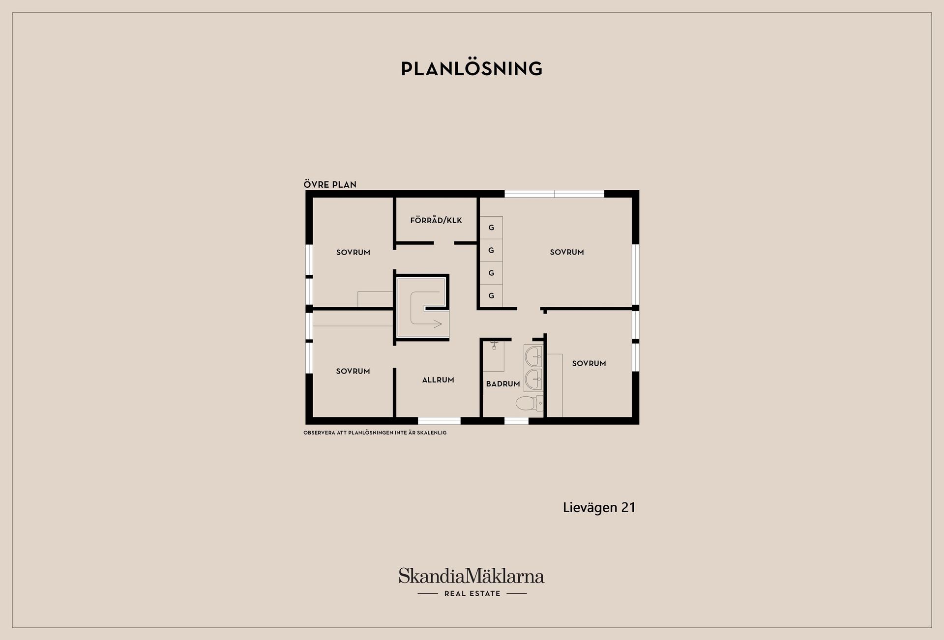 Villa, Lievägen 21, Skogstorp, Eskilstuna