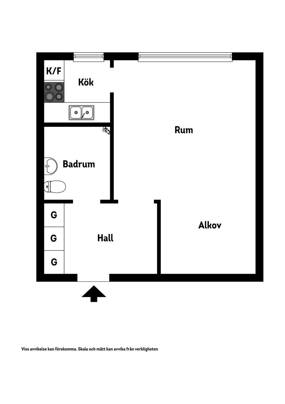Bostadsrätt, Bergsgatan 51, 6tr, Kungsholmen, Stockholm